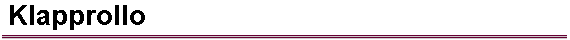  Klapprollo 